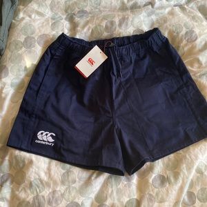 Canterbury rugby shorts, Men’s M, Navy blue NWT